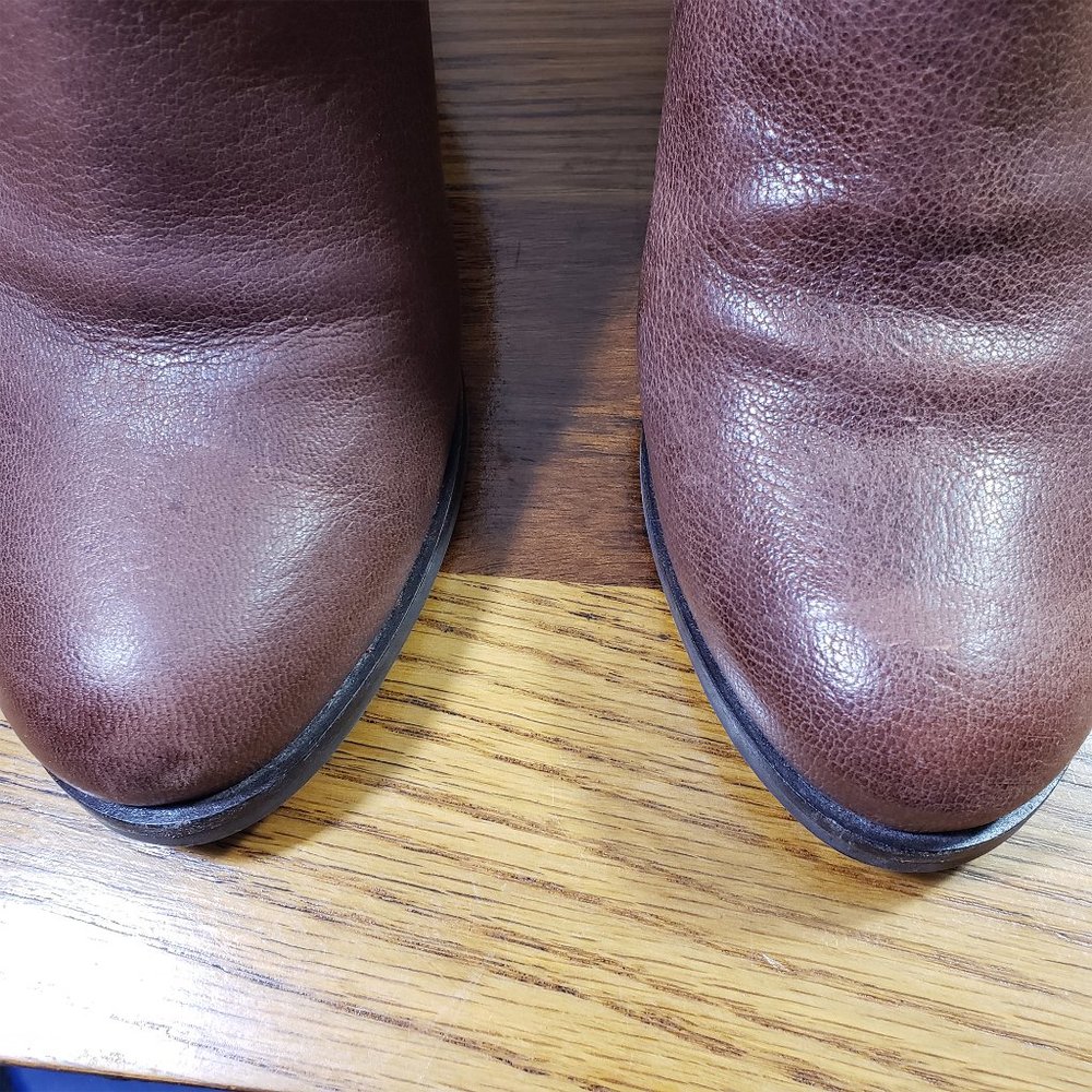 ARTURO CHIANG Women's Size 7 Brown At-Hadley Ankle Boots - Picture 3 of 12